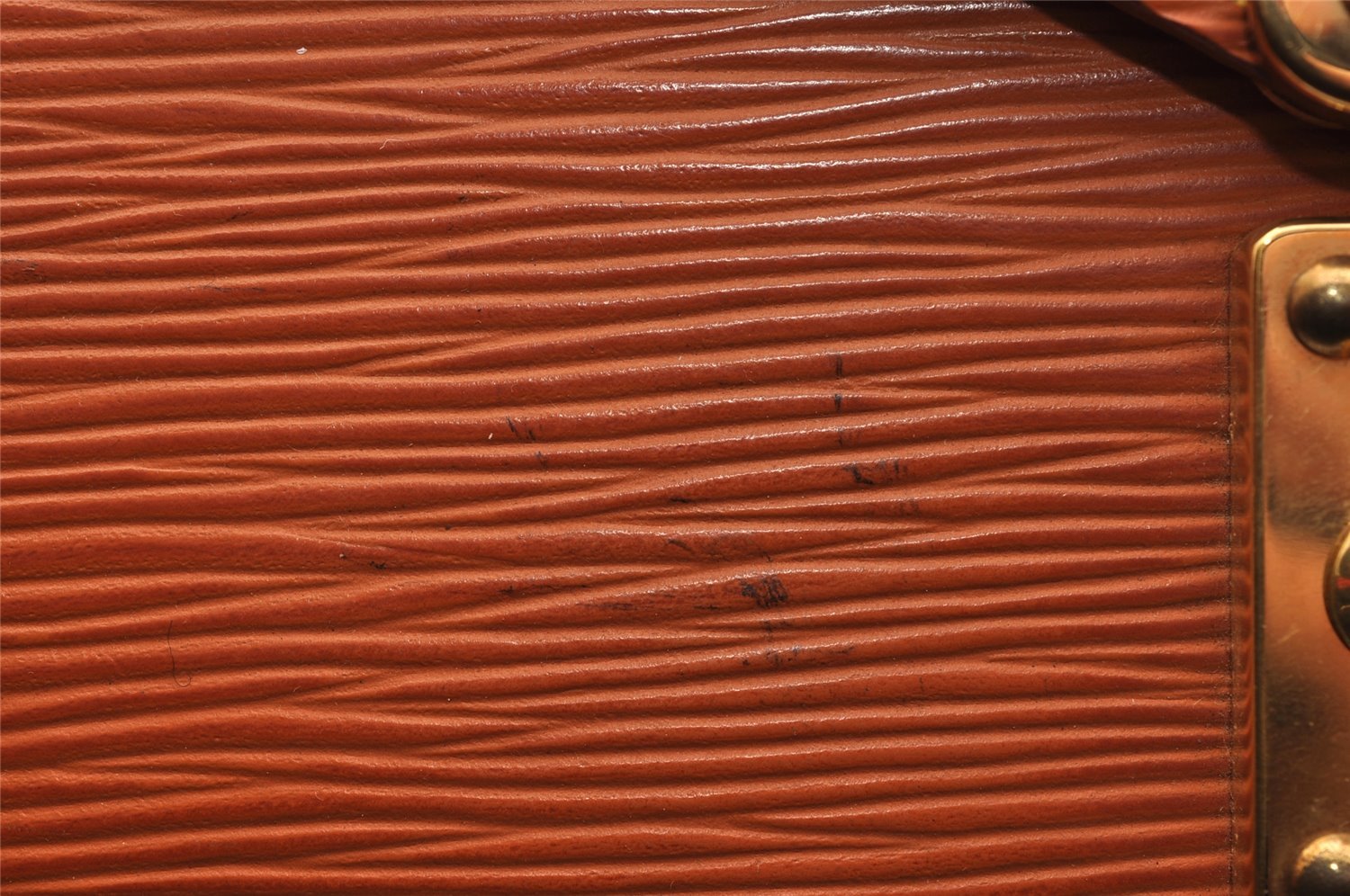 Auth Louis Vuitton Epi Pochette Sellier Dragonne Clutch Bag M52618 Brown 1529I