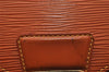 Auth Louis Vuitton Epi Pochette Sellier Dragonne Clutch Bag M52618 Brown 1529I