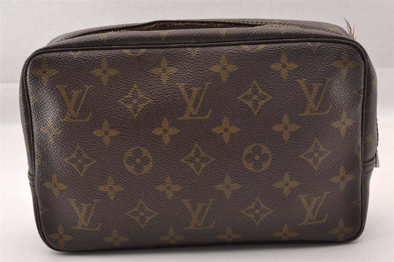 Auth Louis Vuitton Monogram Trousse Toilette 23 Clutch Bag M47524 LV Junk 1531I