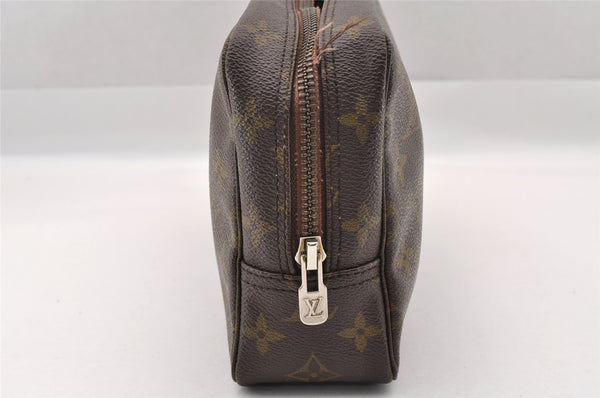 Auth Louis Vuitton Monogram Trousse Toilette 23 Clutch Bag M47524 LV Junk 1531I