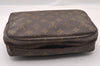 Auth Louis Vuitton Monogram Trousse Toilette 23 Clutch Bag M47524 LV Junk 1531I