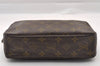 Auth Louis Vuitton Monogram Trousse Toilette 23 Clutch Bag M47524 LV Junk 1531I