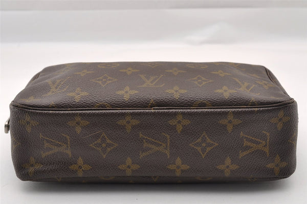 Auth Louis Vuitton Monogram Trousse Toilette 23 Clutch Bag M47524 LV Junk 1531I