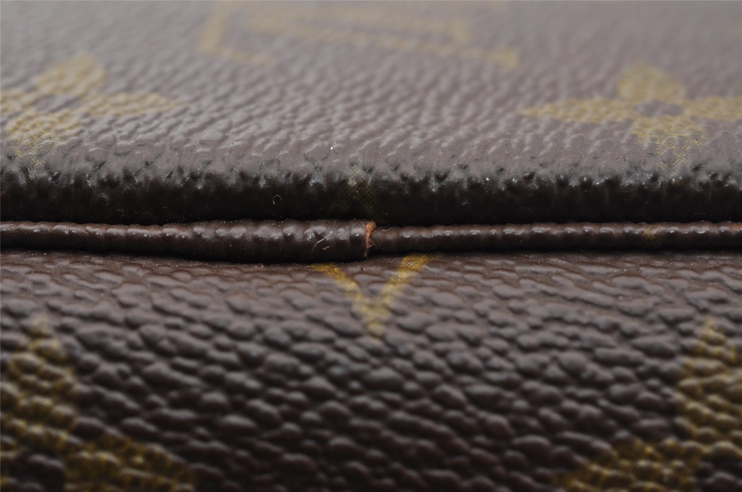 Auth Louis Vuitton Monogram Trousse Toilette 23 Clutch Bag M47524 LV Junk 1531I