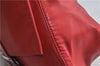 Authentic FENDI Mamma Baguette Shoulder Hand Bag Purse Leather Red 1532D