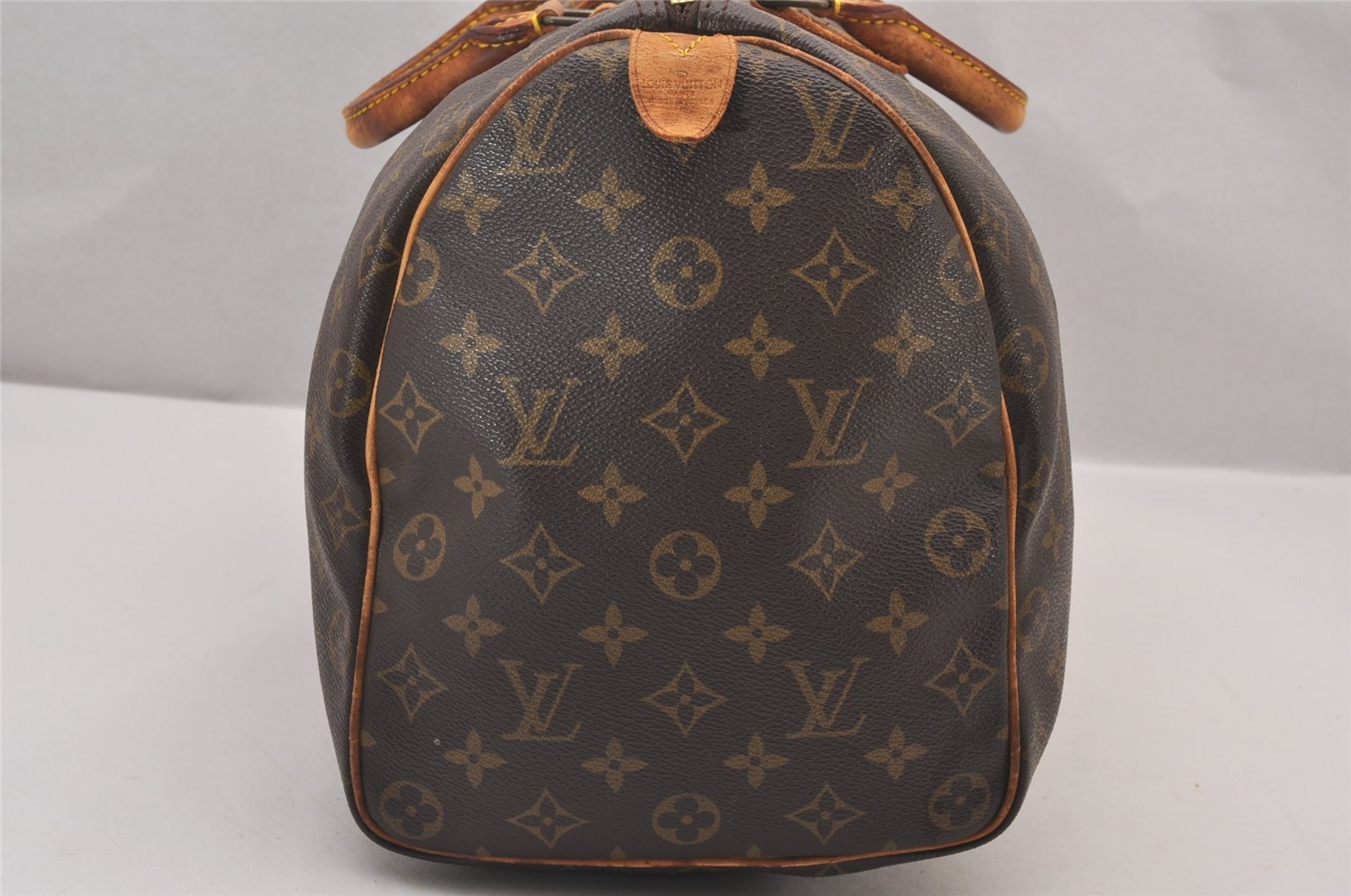 Authentic Louis Vuitton Monogram Speedy 40 Hand Boston Bag M41522 LV 1532I