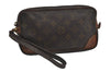 Authentic Louis Vuitton Monogram Marly Dragonne PM M51827 Clutch Bag Junk 1533I
