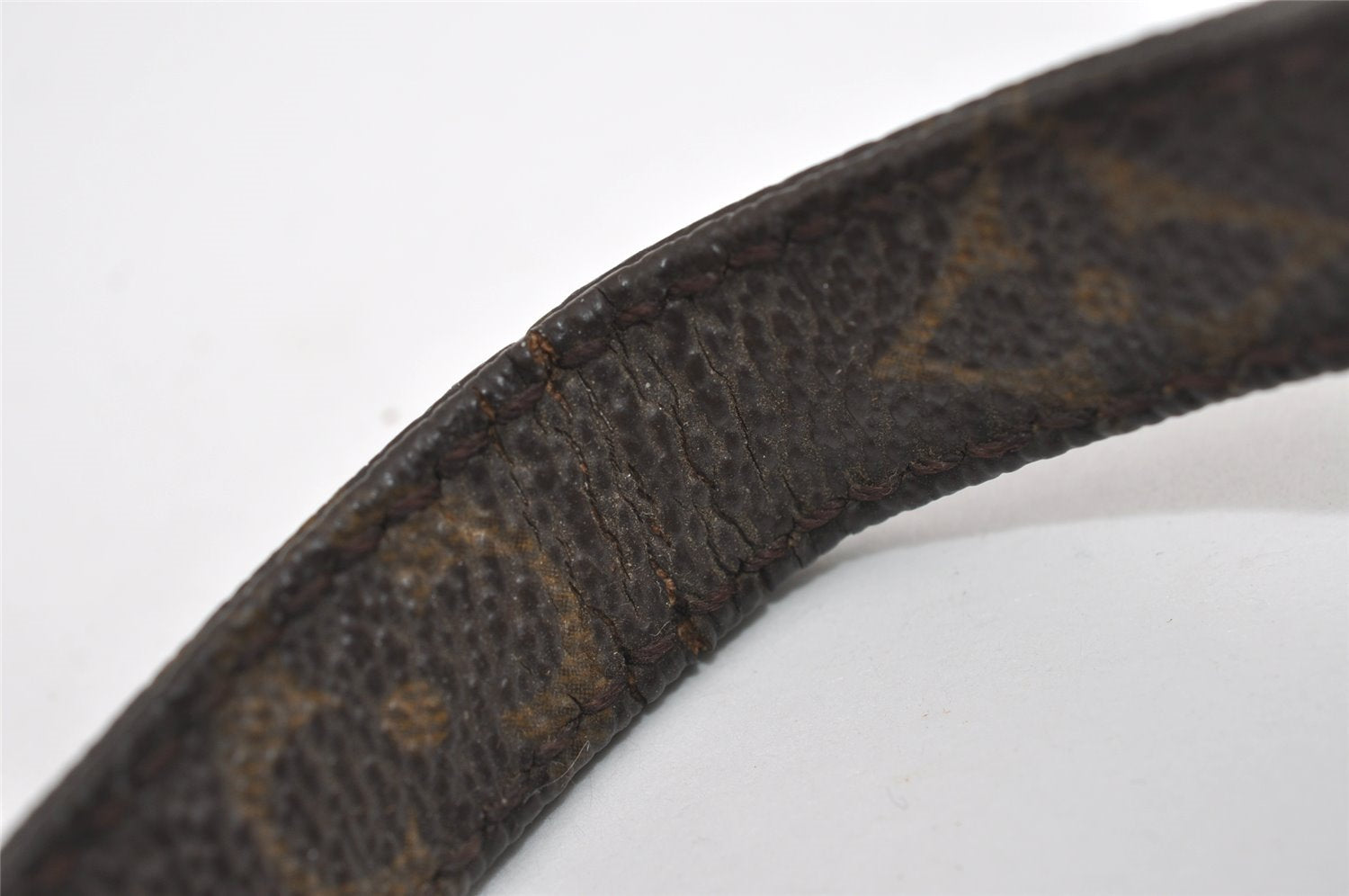 Authentic Louis Vuitton Monogram Marly Dragonne PM M51827 Clutch Bag Junk 1533I