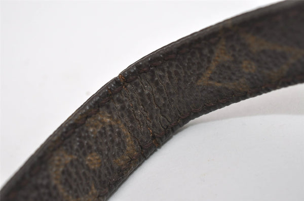 Authentic Louis Vuitton Monogram Marly Dragonne PM M51827 Clutch Bag Junk 1533I