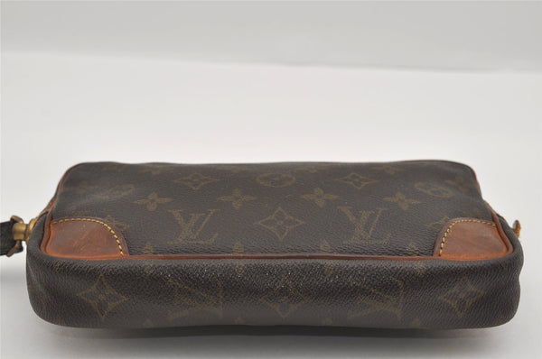 Authentic Louis Vuitton Monogram Marly Dragonne PM M51827 Clutch Bag Junk 1533I