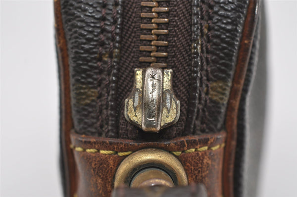 Authentic Louis Vuitton Monogram Marly Dragonne PM M51827 Clutch Bag Junk 1533I