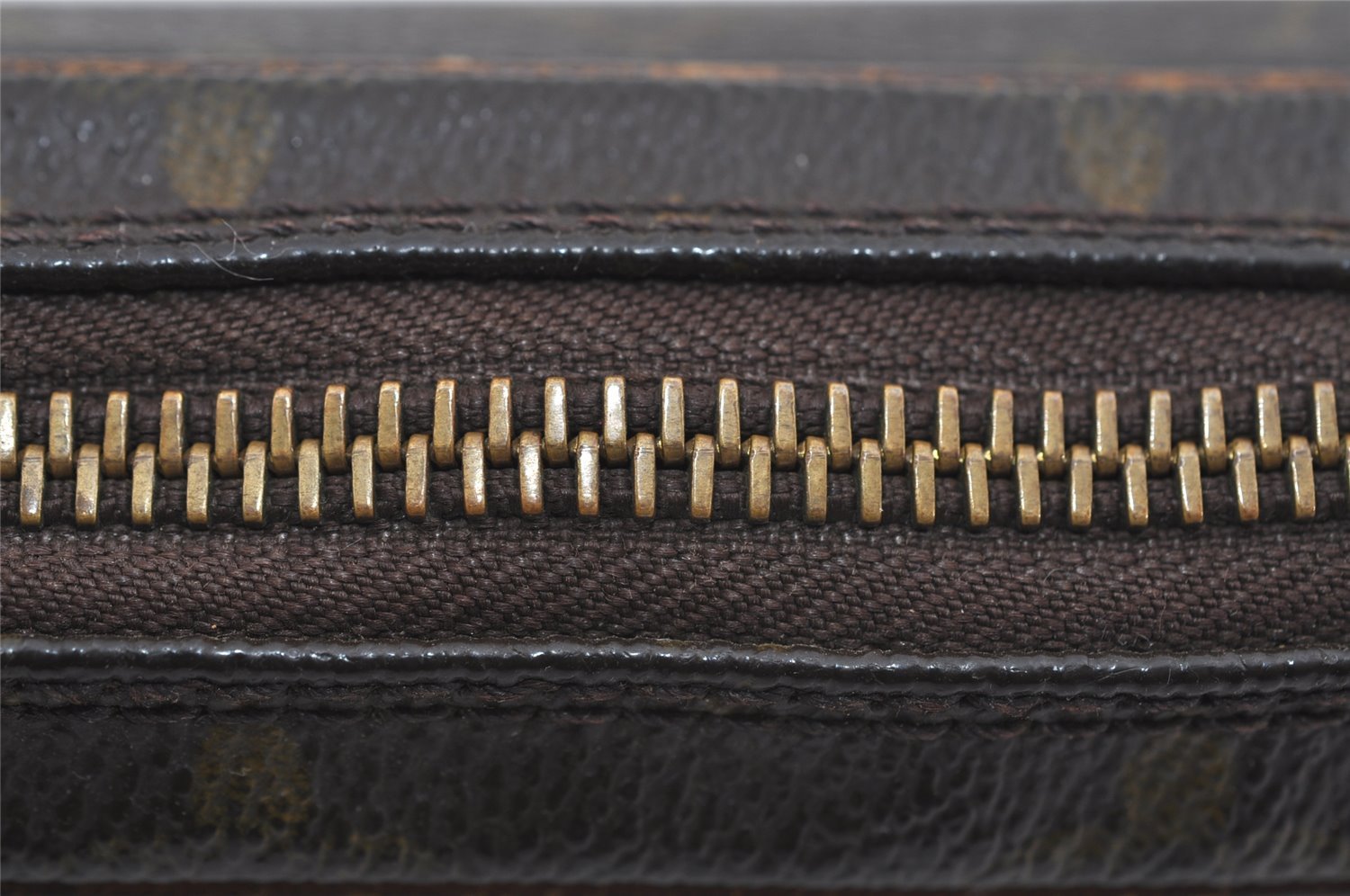 Authentic Louis Vuitton Monogram Marly Dragonne PM M51827 Clutch Bag Junk 1533I