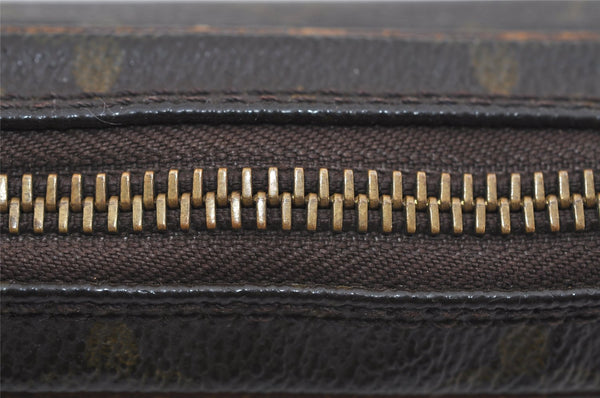 Authentic Louis Vuitton Monogram Marly Dragonne PM M51827 Clutch Bag Junk 1533I