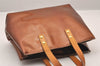 Authentic Louis Vuitton Vernis Reade PM Hand Bag Brown M91146 LV 1534I