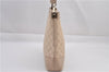 Authentic GUCCI Vintage Shoulder Bag Purse GG Canvas Leather 33900 Beige 1535F
