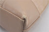 Authentic GUCCI Vintage Shoulder Bag Purse GG Canvas Leather 33900 Beige 1535F