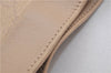 Authentic GUCCI Vintage Shoulder Bag Purse GG Canvas Leather 33900 Beige 1535F