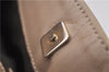 Authentic GUCCI Vintage Shoulder Bag Purse GG Canvas Leather 33900 Beige 1535F