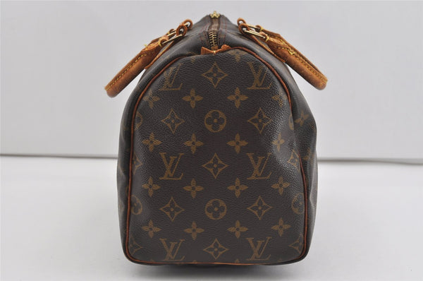 Authentic Louis Vuitton Monogram Speedy 30 Hand Boston Bag M41526 Junk 1535I