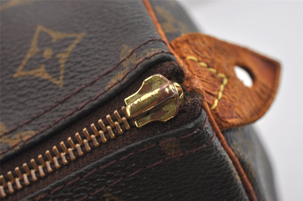 Authentic Louis Vuitton Monogram Speedy 30 Hand Boston Bag M41526 Junk 1535I