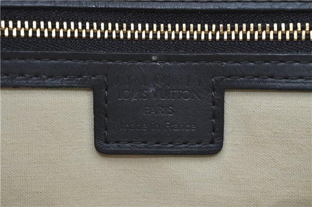 Authentic Louis Vuitton Monogram Mini Josephine GM Hand Bag Blue M92211 LV 1536C