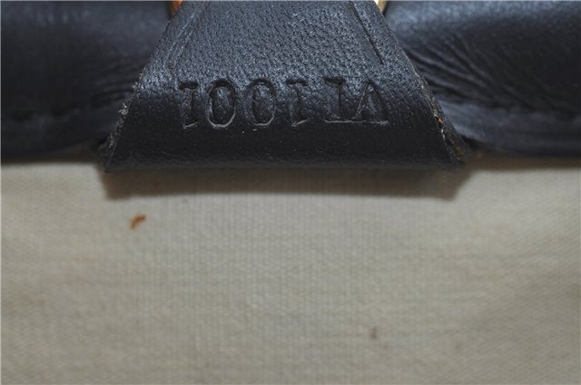 Authentic Louis Vuitton Monogram Mini Josephine GM Hand Bag Blue M92211 LV 1536C