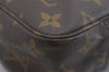 Auth Louis Vuitton Monogram Trousse Toilette 23 Clutch Hand Bag M47524 LV 1536I