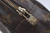 Auth Louis Vuitton Monogram Trousse Toilette 23 Clutch Hand Bag M47524 LV 1536I