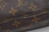 Auth Louis Vuitton Monogram Trousse Toilette 23 Clutch Hand Bag M47524 LV 1536I