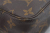 Auth Louis Vuitton Monogram Trousse Toilette 23 Clutch Hand Bag M47524 LV 1536I