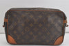 Authentic Louis Vuitton Monogram Compiegne 28 Clutch Hand Bag M51845 LV 1538I