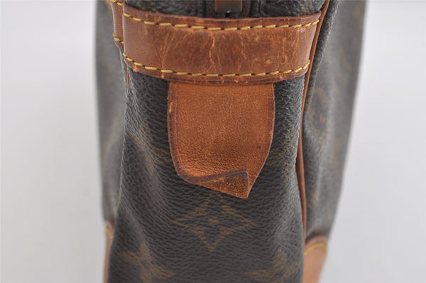 Authentic Louis Vuitton Monogram Compiegne 28 Clutch Hand Bag M51845 LV 1538I