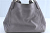 Authentic GUCCI SOHO Tassel Shoulder Tote Bag Leather 282309 Light Purple 1539C