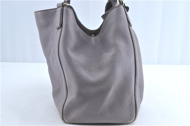 Authentic GUCCI SOHO Tassel Shoulder Tote Bag Leather 282309 Light Purple 1539C