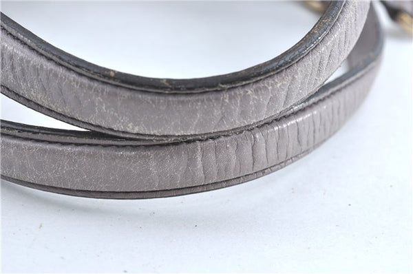 Authentic GUCCI SOHO Tassel Shoulder Tote Bag Leather 282309 Light Purple 1539C