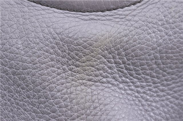 Authentic GUCCI SOHO Tassel Shoulder Tote Bag Leather 282309 Light Purple 1539C