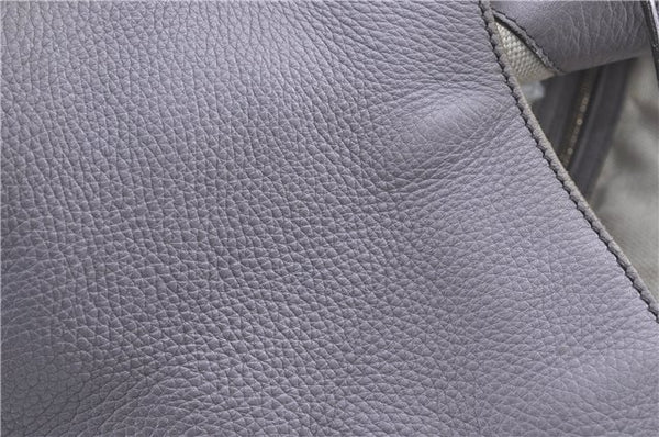 Authentic GUCCI SOHO Tassel Shoulder Tote Bag Leather 282309 Light Purple 1539C