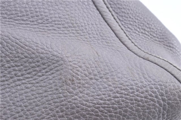 Authentic GUCCI SOHO Tassel Shoulder Tote Bag Leather 282309 Light Purple 1539C