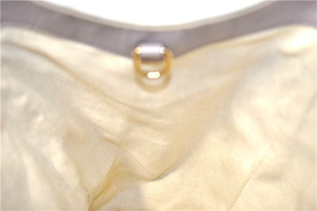 Authentic GUCCI SOHO Tassel Shoulder Tote Bag Leather 282309 Light Purple 1539C