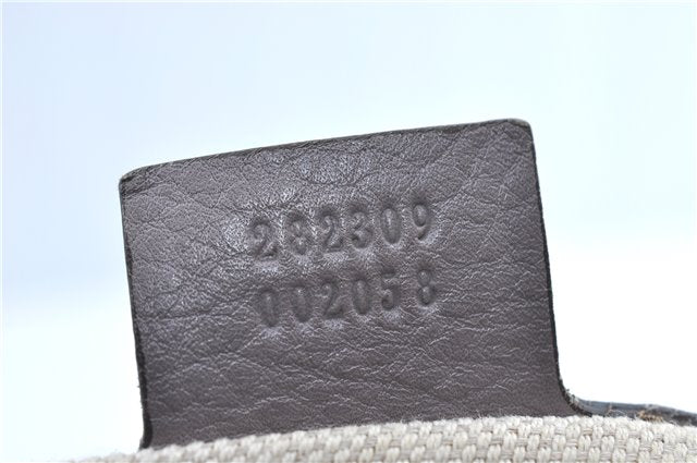 Authentic GUCCI SOHO Tassel Shoulder Tote Bag Leather 282309 Light Purple 1539C