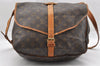 Authentic Louis Vuitton Monogram Saumur 35 Shoulder Cross Bag M42254 LV 1540I