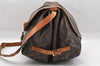 Authentic Louis Vuitton Monogram Saumur 35 Shoulder Cross Bag M42254 LV 1540I