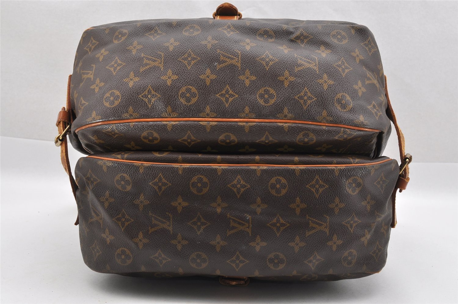 Authentic Louis Vuitton Monogram Saumur 35 Shoulder Cross Bag M42254 LV 1540I