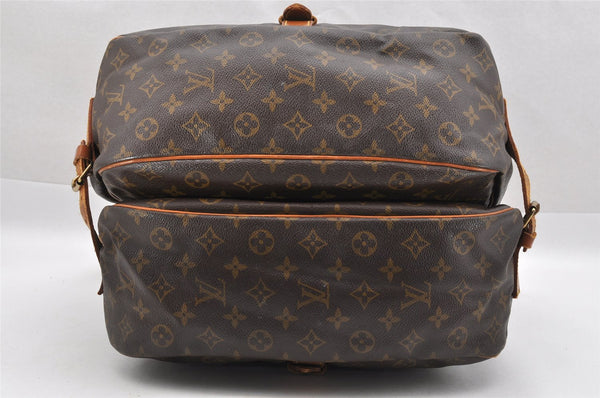 Authentic Louis Vuitton Monogram Saumur 35 Shoulder Cross Bag M42254 LV 1540I
