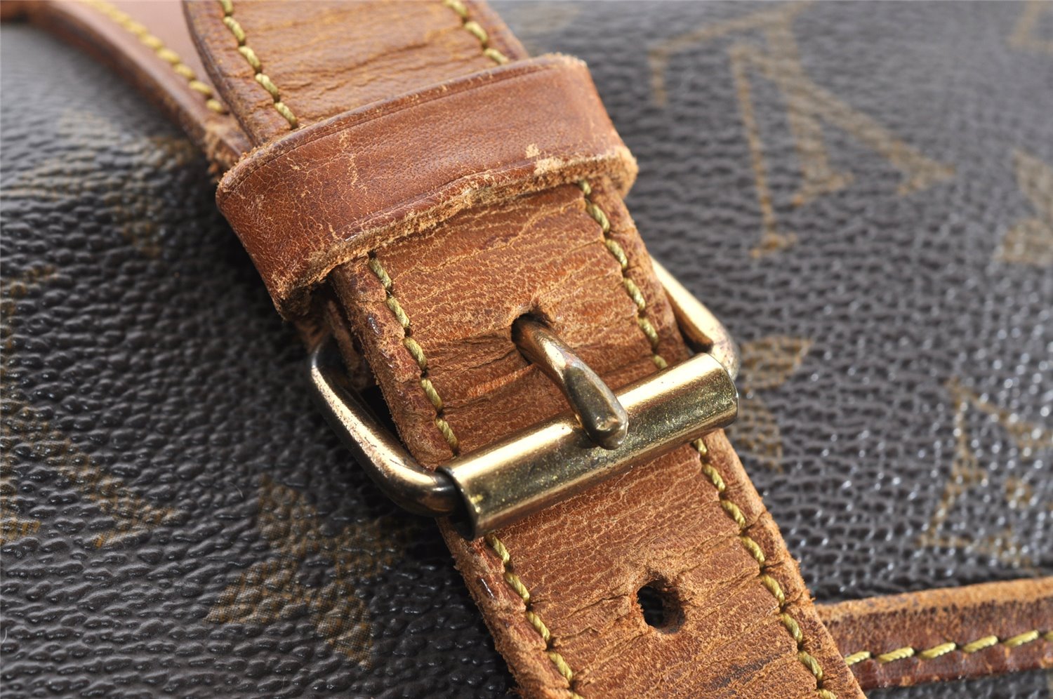 Authentic Louis Vuitton Monogram Saumur 35 Shoulder Cross Bag M42254 LV 1540I