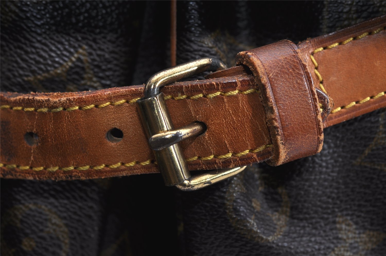 Authentic Louis Vuitton Monogram Saumur 35 Shoulder Cross Bag M42254 LV 1540I