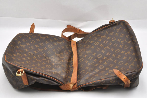 Authentic Louis Vuitton Monogram Saumur 35 Shoulder Cross Bag M42254 LV 1540I