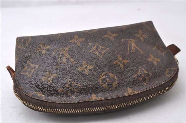 Authentic Louis Vuitton Monogram Pochette Cosmetic Pouch M47515 LV 1541D