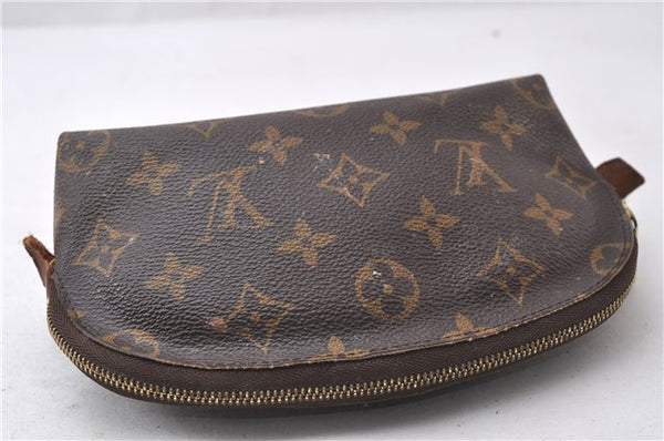 Authentic Louis Vuitton Monogram Pochette Cosmetic Pouch M47515 LV 1541D