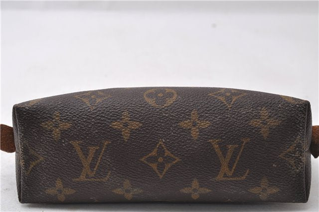 Authentic Louis Vuitton Monogram Pochette Cosmetic Pouch M47515 LV 1541D